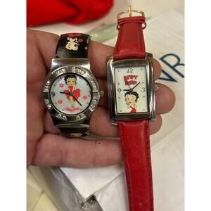 2 Vintage Betty Boop watches! Both have new batteries.